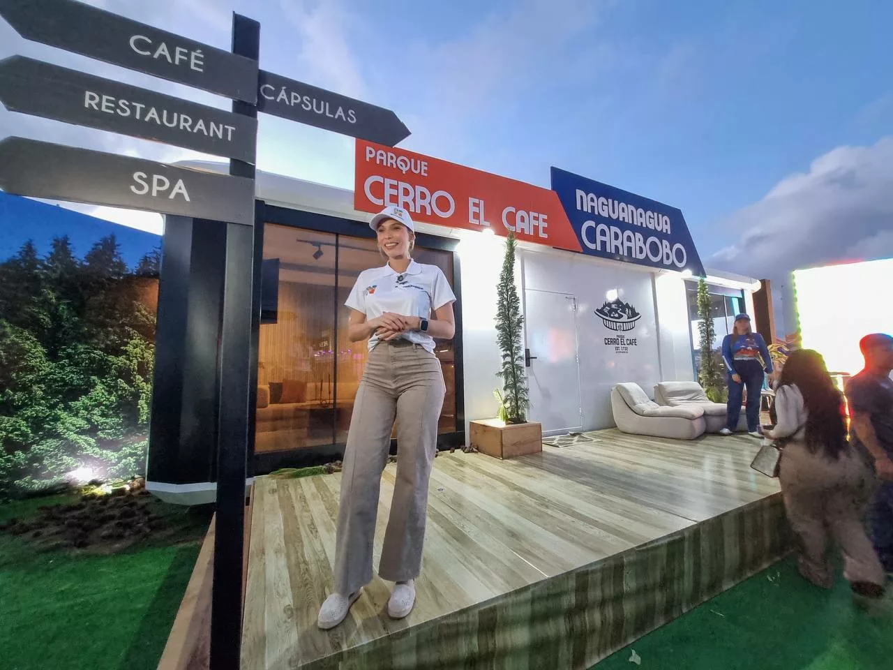 Gobernador Lacava y Alcaldesa Elizabeth Niño presentaron novedoso proyecto para potenciar el desarrollo turístico del cerro El Café